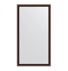 Зеркало настенное EVOFORM в багетной раме махагон с орнаментом, 73х133 см, BY 3648