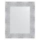 Зеркало настенное EVOFORM в багетной раме чеканка белая, 43х53 см, BY 3650