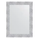 Зеркало настенное EVOFORM в багетной раме чеканка белая, 57х77 см, BY 3651