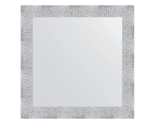 Зеркало настенное EVOFORM в багетной раме чеканка белая, 67х67 см, BY 3654