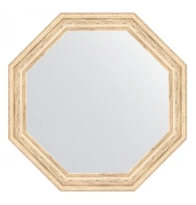 Зеркало настенное Octagon EVOFORM в багетной раме слоновая кость, 49,8х49,8 см, BY 3685