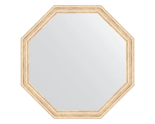Зеркало настенное Octagon EVOFORM в багетной раме слоновая кость, 69,8х69,8 см, BY 3687