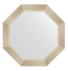 Зеркало настенное Octagon EVOFORM в багетной раме травленое серебро, 50,4х50,4 см, BY 3703