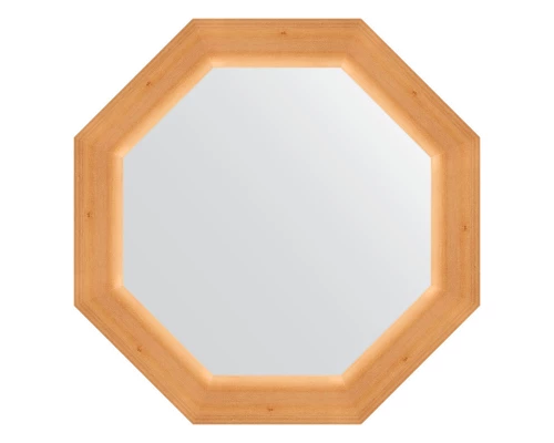 Зеркало настенное Octagon EVOFORM в багетной раме сосна, 51,6х51,6 см, BY 3718