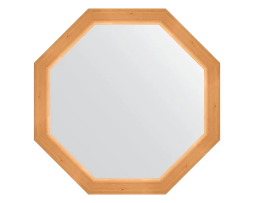 Зеркало настенное Octagon EVOFORM в багетной раме сосна, 71,6х71,6 см, BY 3720