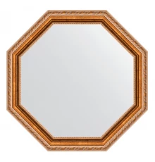 Зеркало настенное Octagon EVOFORM в багетной раме версаль бронза, 62,2х62,2 см, BY 3725