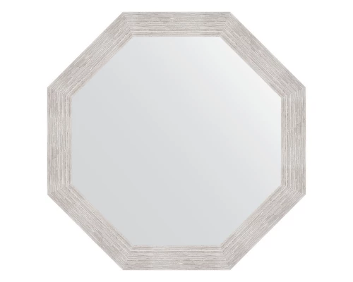 Зеркало настенное Octagon EVOFORM в багетной раме серебряный дождь, 73х73 см, BY 3738