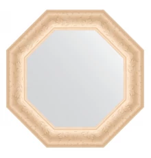 Зеркало настенное Octagon EVOFORM в багетной раме старый гипс, 55,2х55,2 см, BY 3769
