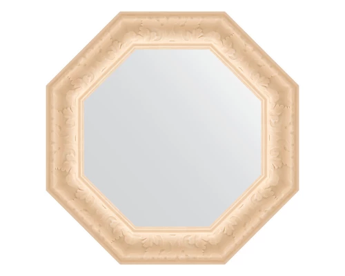 Зеркало настенное Octagon EVOFORM в багетной раме старый гипс, 55,2х55,2 см, BY 3769