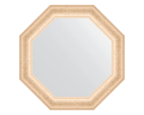 Зеркало настенное Octagon EVOFORM в багетной раме старый гипс, 65,2х65,2 см, BY 3770