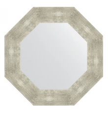 Зеркало настенное Octagon EVOFORM в багетной раме алюминий, 56,6х56,6 см, BY 3811
