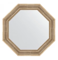 Зеркало настенное Octagon EVOFORM в багетной раме серебряный акведук, 77,8х77,8 см, BY 3816