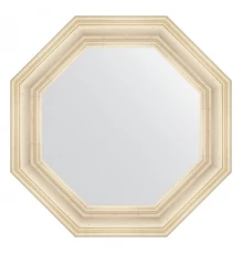 Зеркало настенное Octagon EVOFORM в багетной раме травленое серебро, 69,2х69,2 см, BY 3821