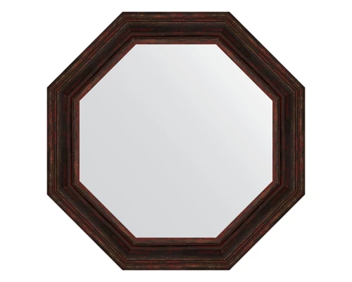 Зеркало настенное Octagon EVOFORM в багетной раме тёмный прованс, 79,2х79,2 см, BY 3828