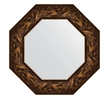 Зеркало настенное Octagon EVOFORM в багетной раме византия бронза, 58,8х58,8 см, BY 3835