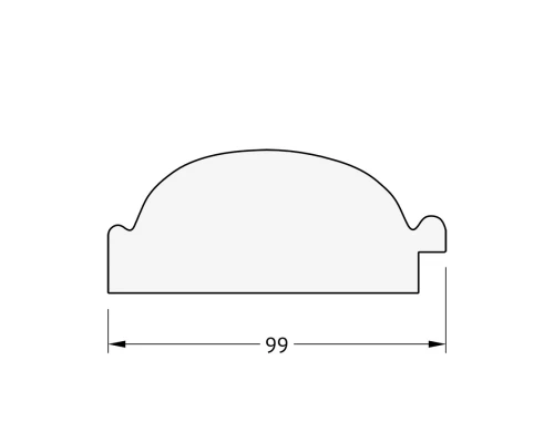 Зеркало настенное Octagon EVOFORM в багетной раме византия бронза, 68,8х68,8 см, BY 3836