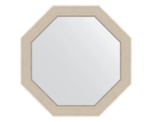 Зеркало настенное Octagon EVOFORM в багетной раме травленое серебро, 49х49 см, BY 3871
