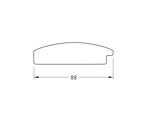 Зеркало настенное Octagon EVOFORM в багетной раме серебряная кольчуга, 57х57 см, BY 3877