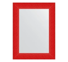 Зеркало настенное EVOFORM в багетной раме красная волна, 60х80 см, BY 3901