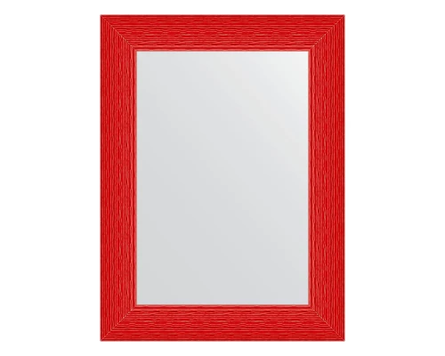 Зеркало настенное EVOFORM в багетной раме красная волна, 60х80 см, BY 3901