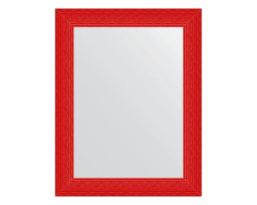 Зеркало настенное EVOFORM в багетной раме красная волна, 70х90 см, BY 3905