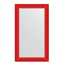 Зеркало настенное EVOFORM в багетной раме красная волна, 70х120 см, BY 3906