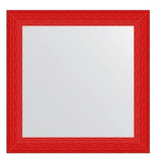 Зеркало настенное EVOFORM в багетной раме красная волна, 80х80 см, BY 3907