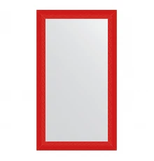 Зеркало настенное EVOFORM в багетной раме красная волна, 80х140 см, BY 3909
