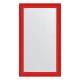 Зеркало настенное EVOFORM в багетной раме красная волна, 80х140 см, BY 3909
