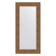 Зеркало настенное с фацетом EVOFORM в багетной раме медная кольчуга, 57х117 см, BY 3949