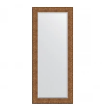 Зеркало настенное с фацетом EVOFORM в багетной раме медная кольчуга, 67х157 см, BY 3952