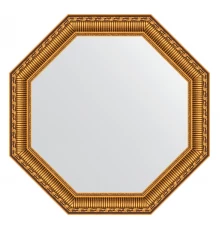 Зеркало настенное Octagon EVOFORM в багетной раме золотой акведук, 55х55 см, BY 3983