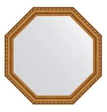 Зеркало настенное Octagon EVOFORM в багетной раме золотой акведук, 65х65 см, BY 3984