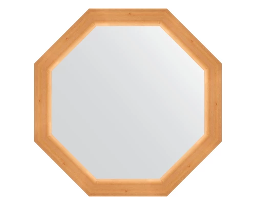 Зеркало настенное Octagon EVOFORM в багетной раме сосна, 66х66 см, BY 3986