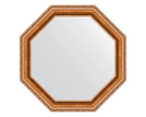 Зеркало настенное Octagon EVOFORM в багетной раме версаль бронза, 57х57 см, BY 3989