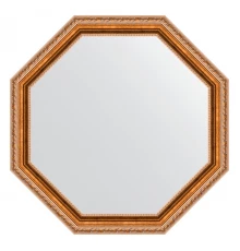 Зеркало настенное Octagon EVOFORM в багетной раме версаль бронза, 67х67 см, BY 3990