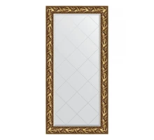 Зеркало настенное с гравировкой EVOFORM в багетной раме Византия золото, 79х161 см, BY 4285