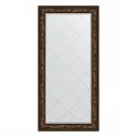 Зеркало настенное с гравировкой EVOFORM в багетной раме Византия бронза, 79х161 см, BY 4287