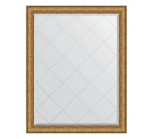 Зеркало настенное с гравировкой EVOFORM в багетной раме медный эльдорадо, 94х119 см, BY 4352