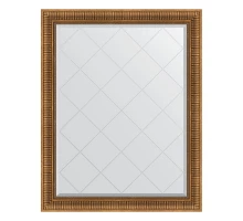 Зеркало настенное с гравировкой EVOFORM в багетной раме бронзовый акведук, 97х122 см, BY 4369