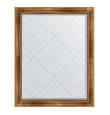 Зеркало настенное с гравировкой EVOFORM в багетной раме бронзовый акведук, 97х122 см, BY 4369