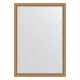 Зеркало настенное с гравировкой EVOFORM в багетной раме медный эльдорадо, 129х183 см, BY 4481
