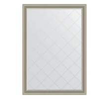 Зеркало настенное с гравировкой EVOFORM в багетной раме хамелеон, 131х186 см, BY 4493