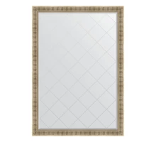 Зеркало настенное с гравировкой EVOFORM в багетной раме серебряный акведук, 132х187 см, BY 4497