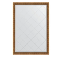 Зеркало настенное с гравировкой EVOFORM в багетной раме бронзовый акведук, 132х187 см, BY 4498