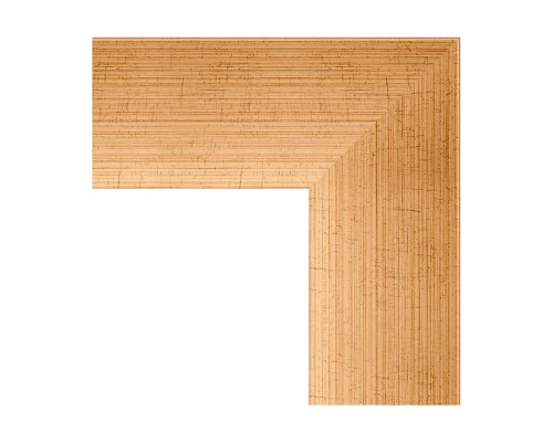 Зеркало настенное с гравировкой EVOFORM в багетной раме травленое золото, 96х171 см, BY 4526