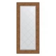 Зеркало настенное с гравировкой EVOFORM в багетной раме медная кольчуга, 57х127 см, BY 4554