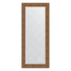 Зеркало настенное с гравировкой EVOFORM в багетной раме медная кольчуга, 67х157 см, BY 4556
