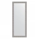 Зеркало напольное EVOFORM в багетной раме чеканка серебряная, 81х201 см, BY 6009