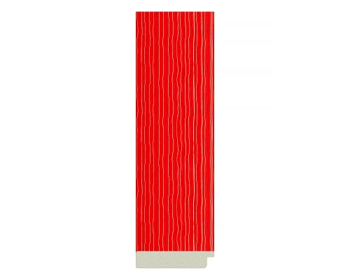 Зеркало напольное EVOFORM в багетной раме красная волна, 112х201 см, BY 6038